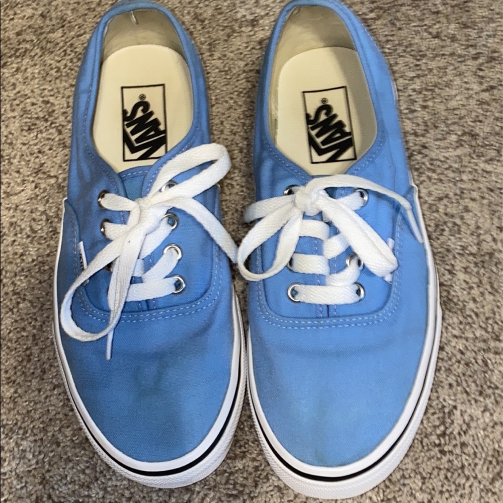 Light blue vans